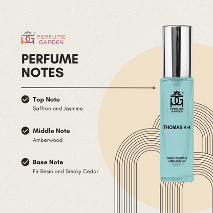 PG Thomas K No-4 Premium Perfume - 20ml